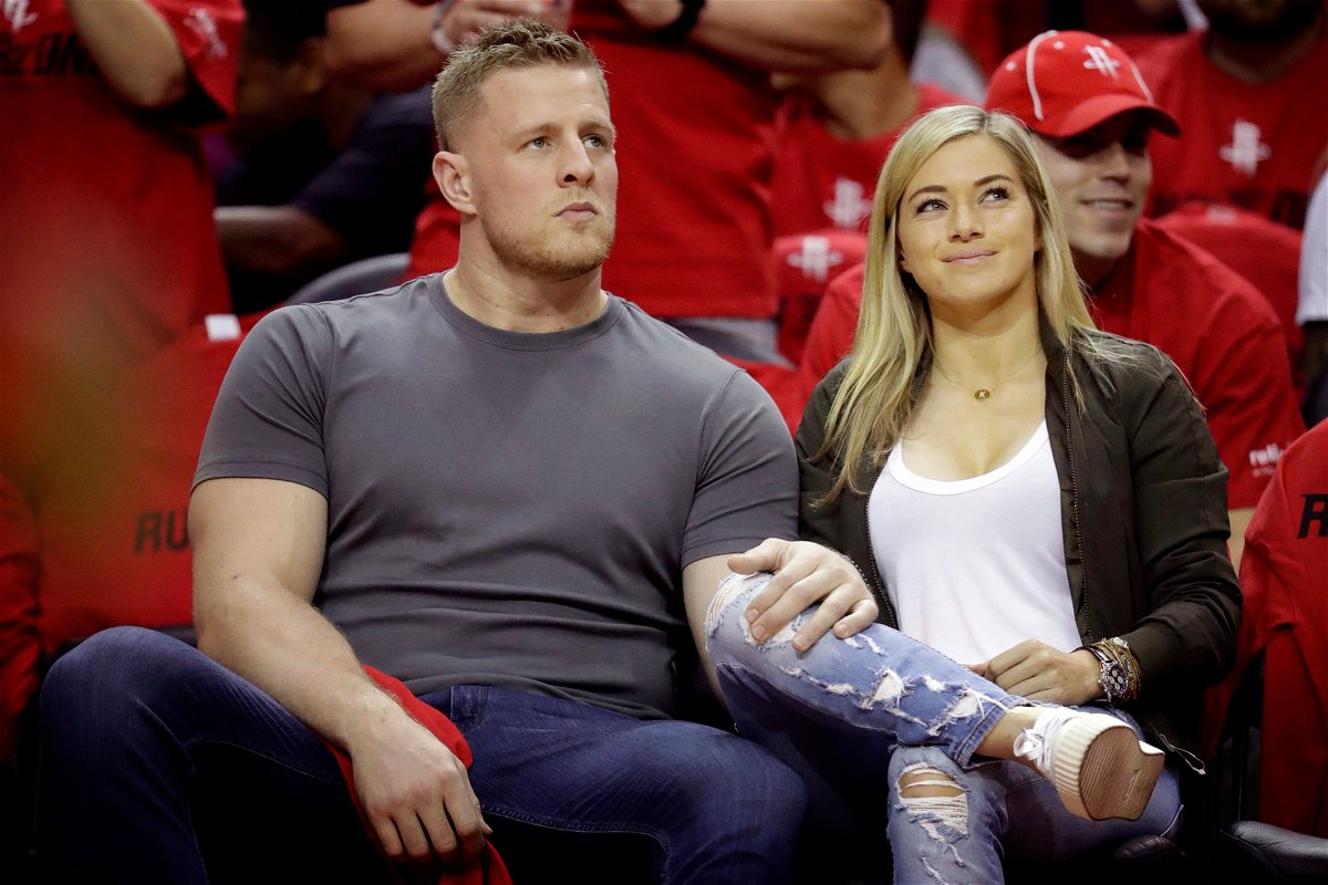 ‘Keep playing when you’re pregnant’ – US soccer star says NFL player and husband JJ Watt helped her through difficult mental health issues while playing in NWSL is talking