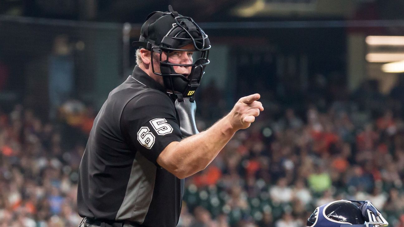 10 MLB umpires retired, most since 1999