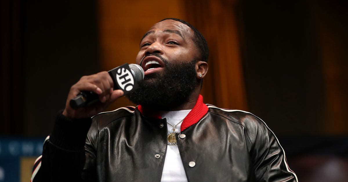 Adrian Broner explains why he likes Garbonta Davis to beat Ryan Garcia