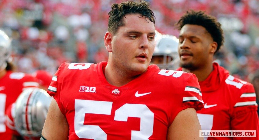 Ohio State Center’s Luke Wipler Declares 2023 NFL Draft