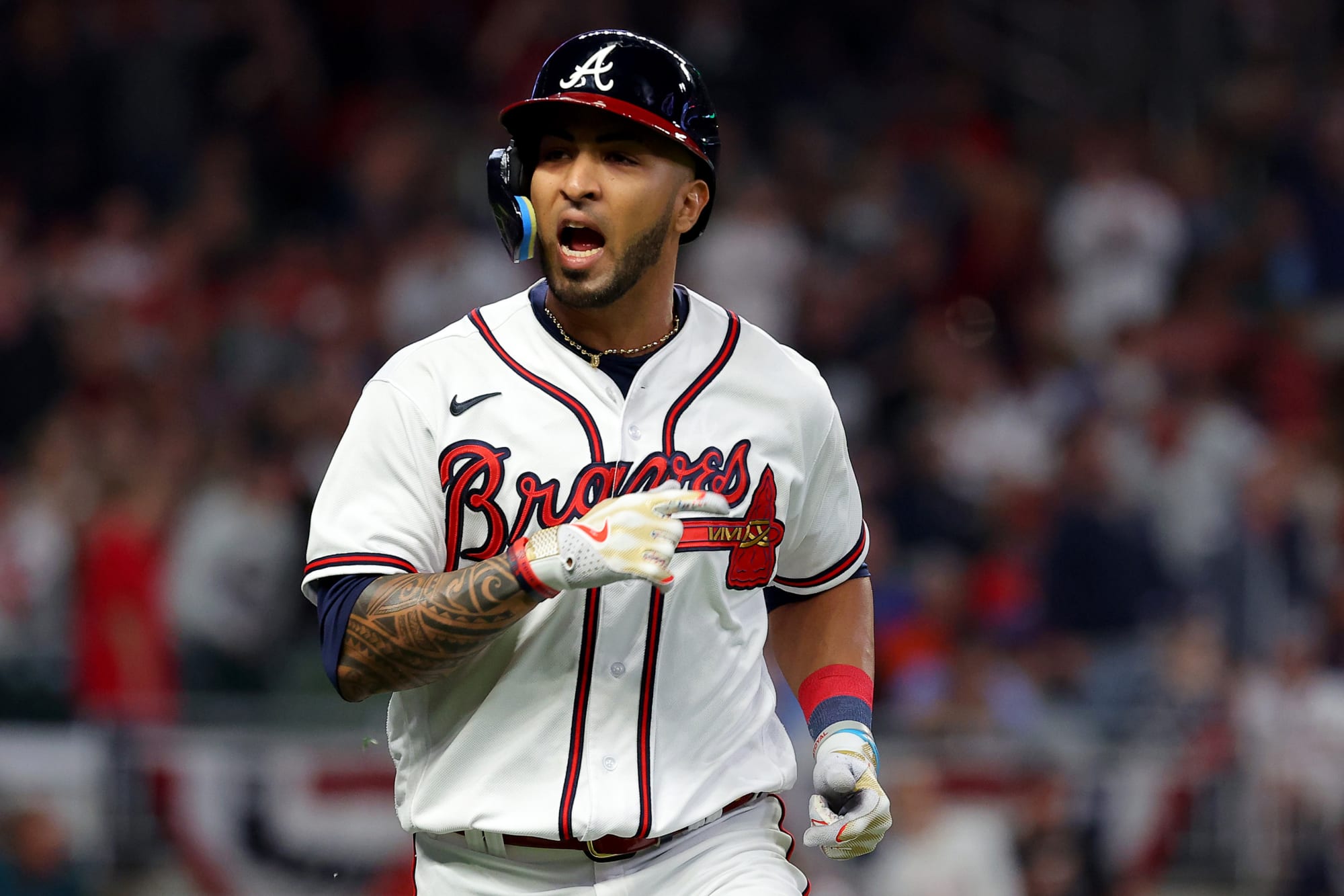 What was the last trade the Atlanta Braves made with each MLB team?