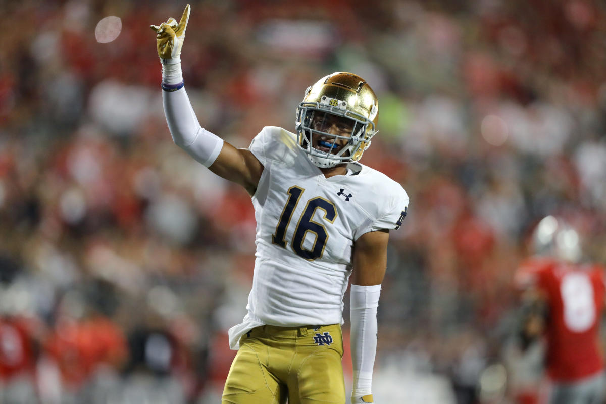 After just one season at South Bend, Notre Dame safety is up to the NFL