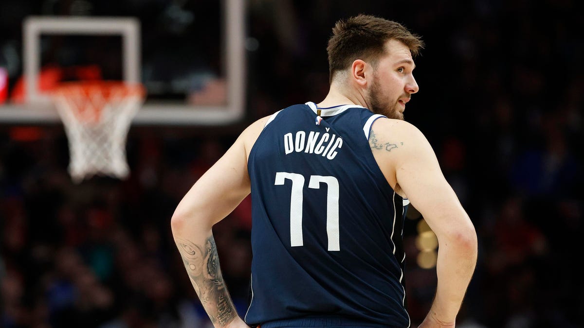 Mavericks star Luka Doncic has the 4th most popular jersey in the NBA