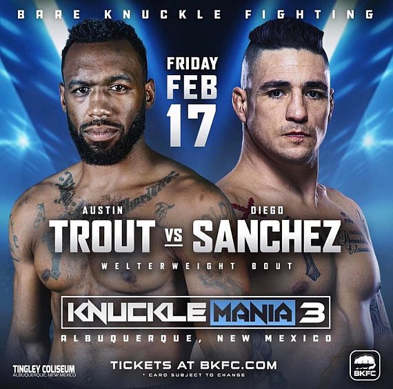 Diego Sanchez makes BKFC debut vs former boxing champion Austin Trout on February 17