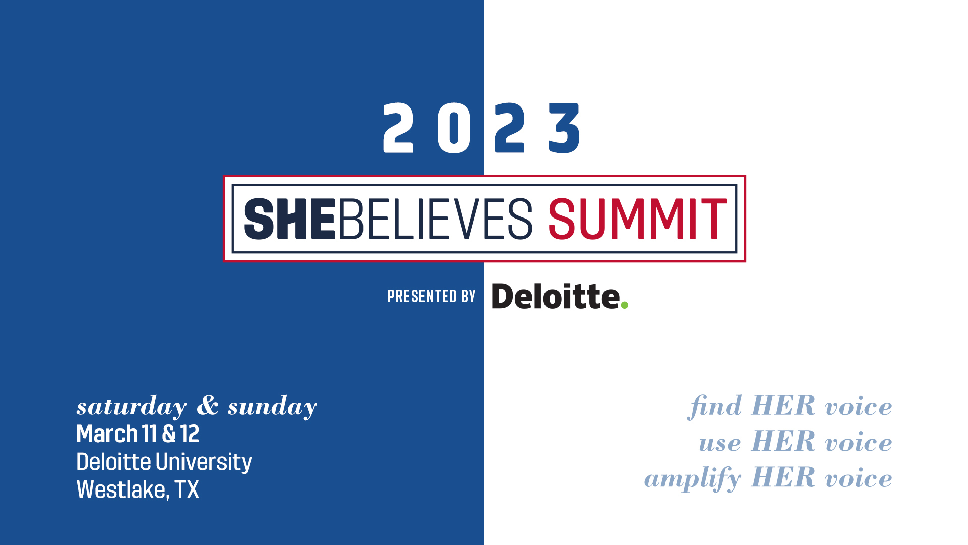 US Soccer 2023 SheBelieves Summit Presented by Deloitte, March 11-12 in Westlake, Texas