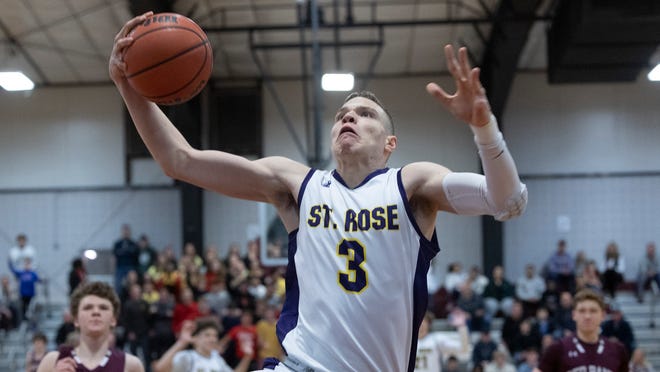 St. Rose NJ Men’s Basketball, Matt Hodge Soars