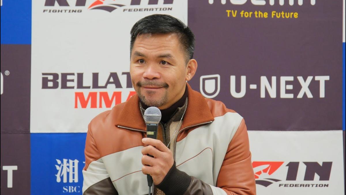 Boxing star Manny Pacquiao reveals details of contract with Rizin FF