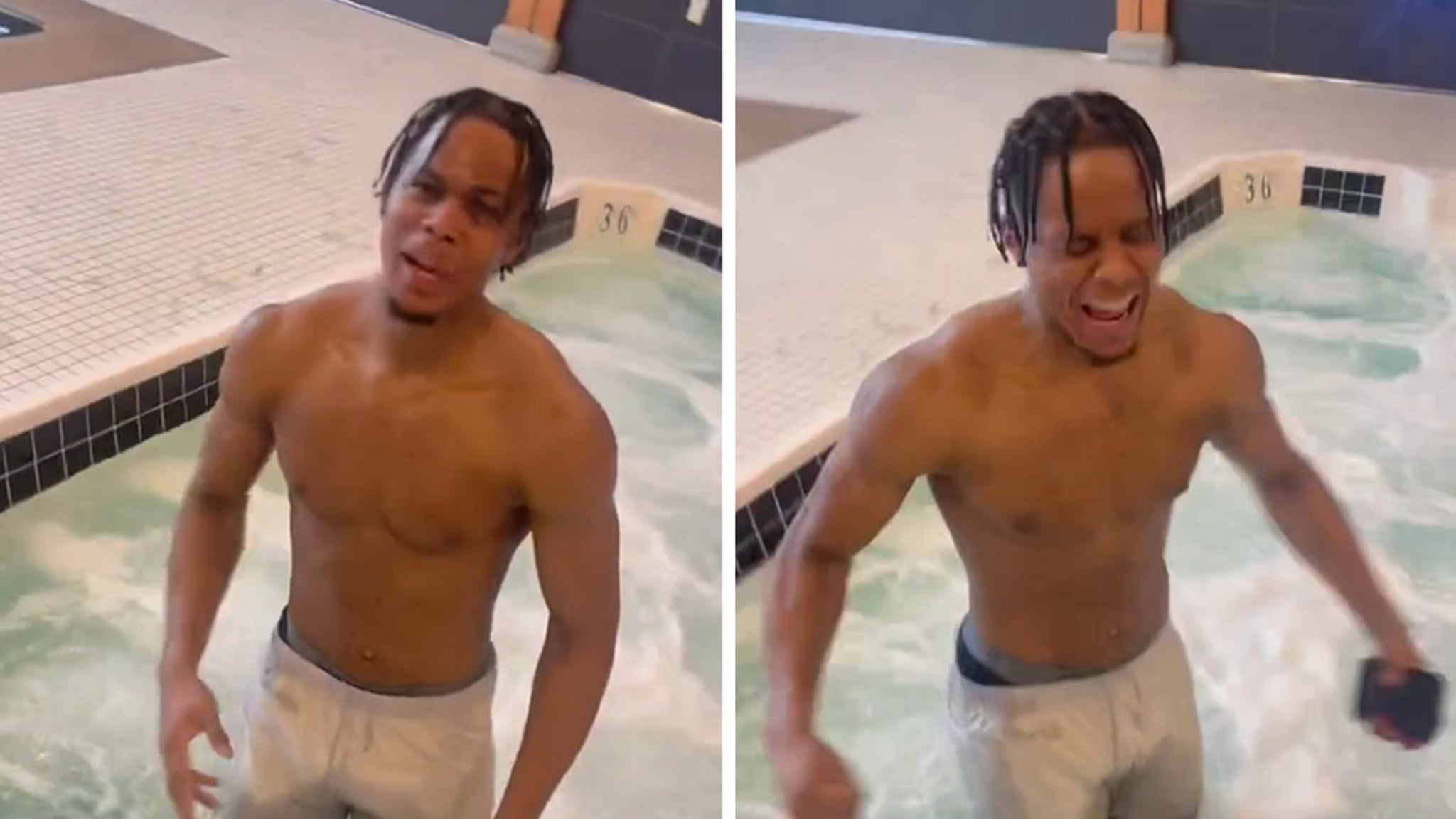 NBA’s Isaac Okoro hilariously sings ‘Take Me To Church’ in team hot tub