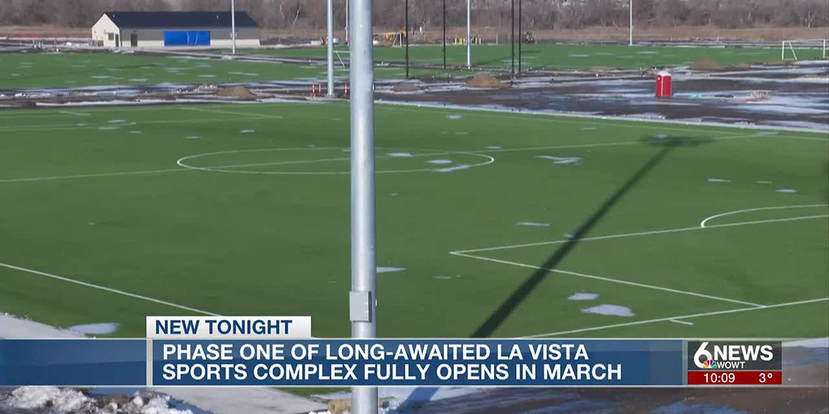 Anticipated Phase 1 of La Vista Sports Complex to Open in March