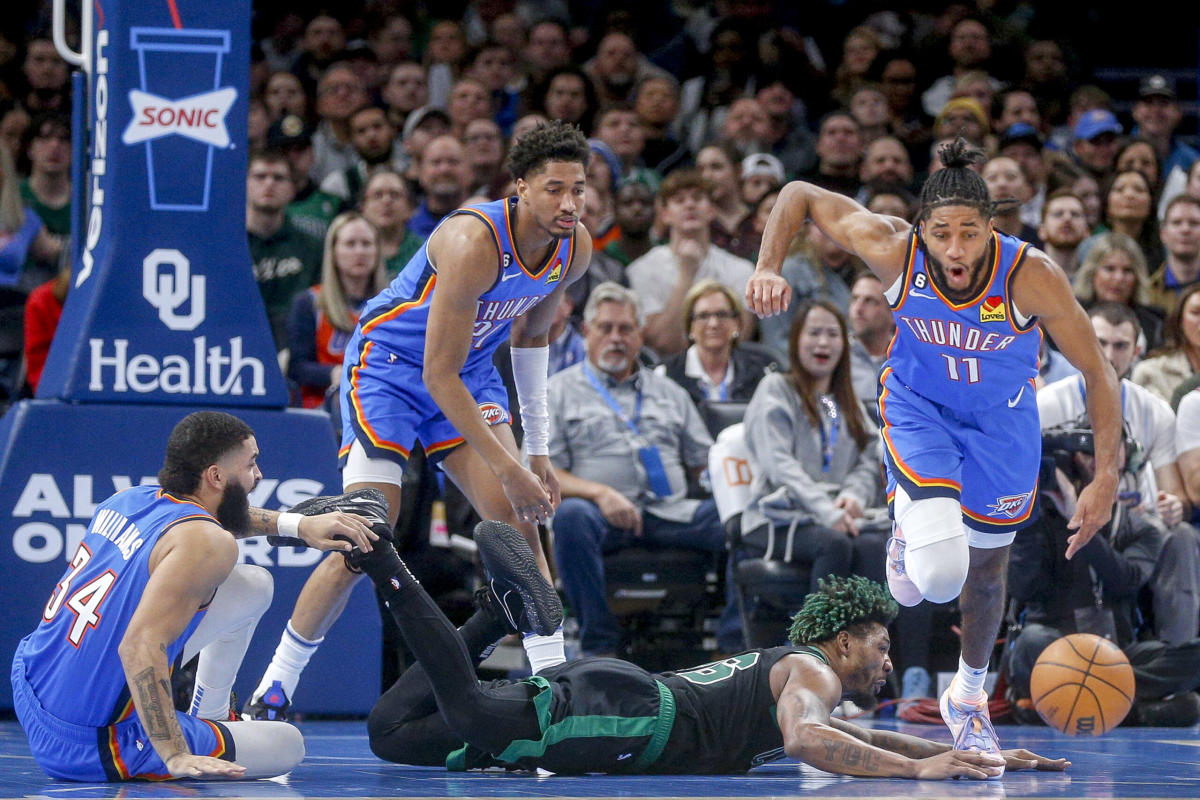 Marcus Smart was fined $35,000 by the NBA after being ejected for “inappropriate language” at the OKC Thunder.