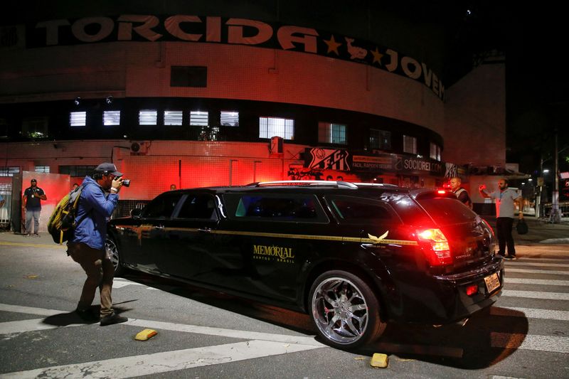 Brazil’s Santos city bids farewell to ‘King of Football’ Pele