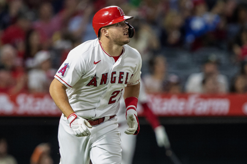 MLB Notes: Mike Trout says his back is pain-free