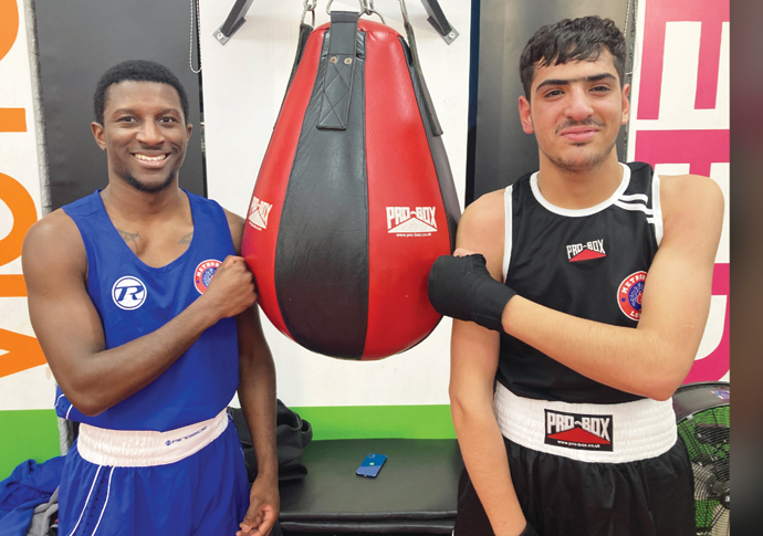 Boxing club set up to help Afghan teens