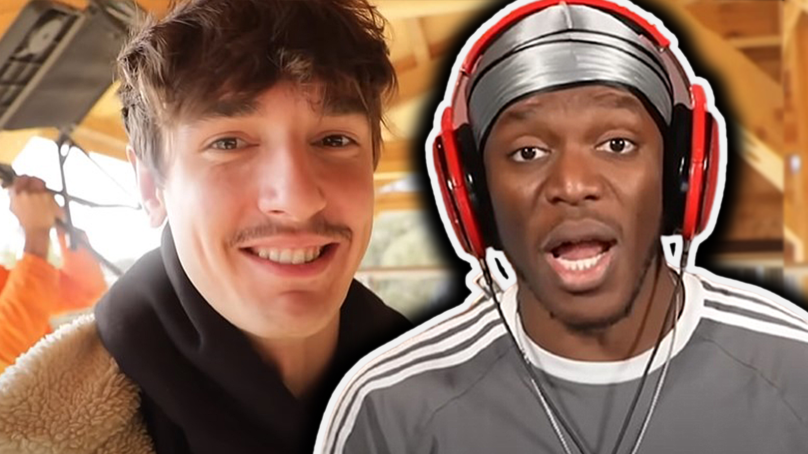 Bryce Hall mocks KSI before FaZe Temperrr boxing match