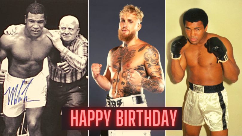 Muhammad Ali, Jake Paul, Cus D’Amato and more:- Boxing insiders with the same birthday