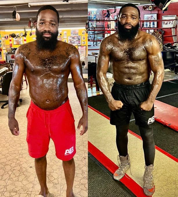 ‘It’s literally the same photo’: Boxing world shows no mercy as Adrian Broner undergoes physical transformation