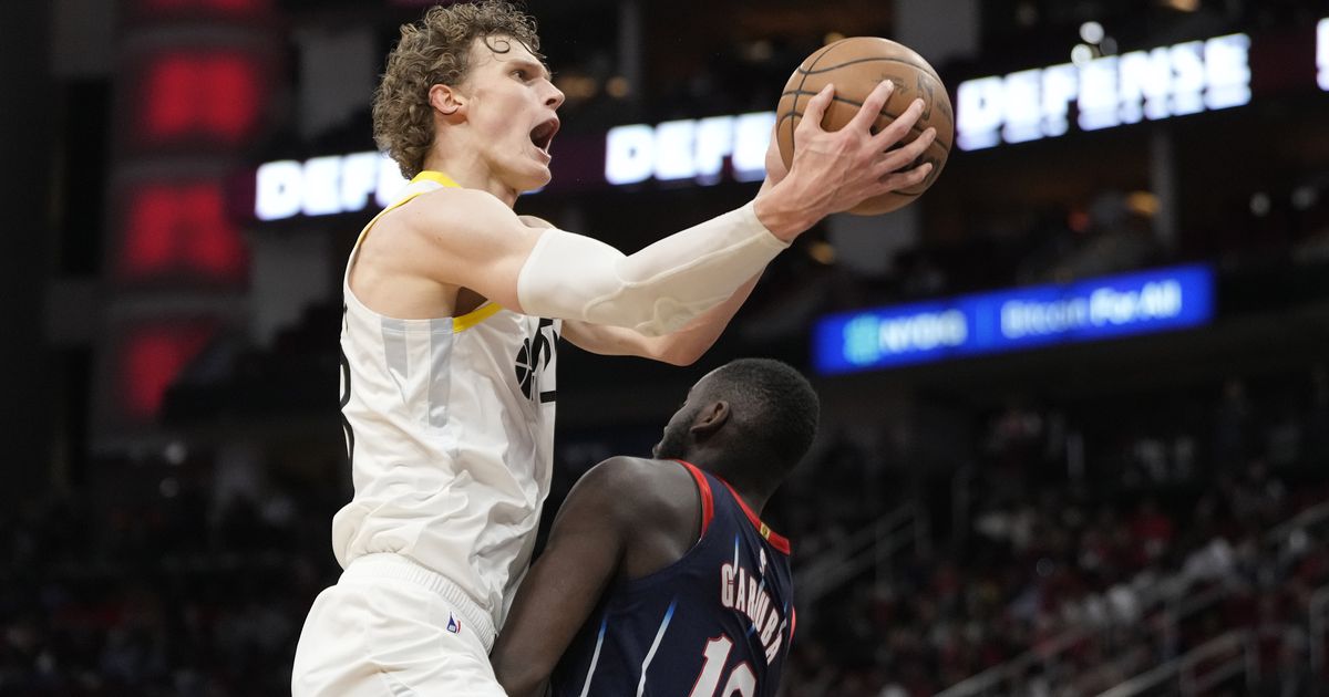 Utah Jazz’s Lauri Markkanen scores 49 points against Rockets