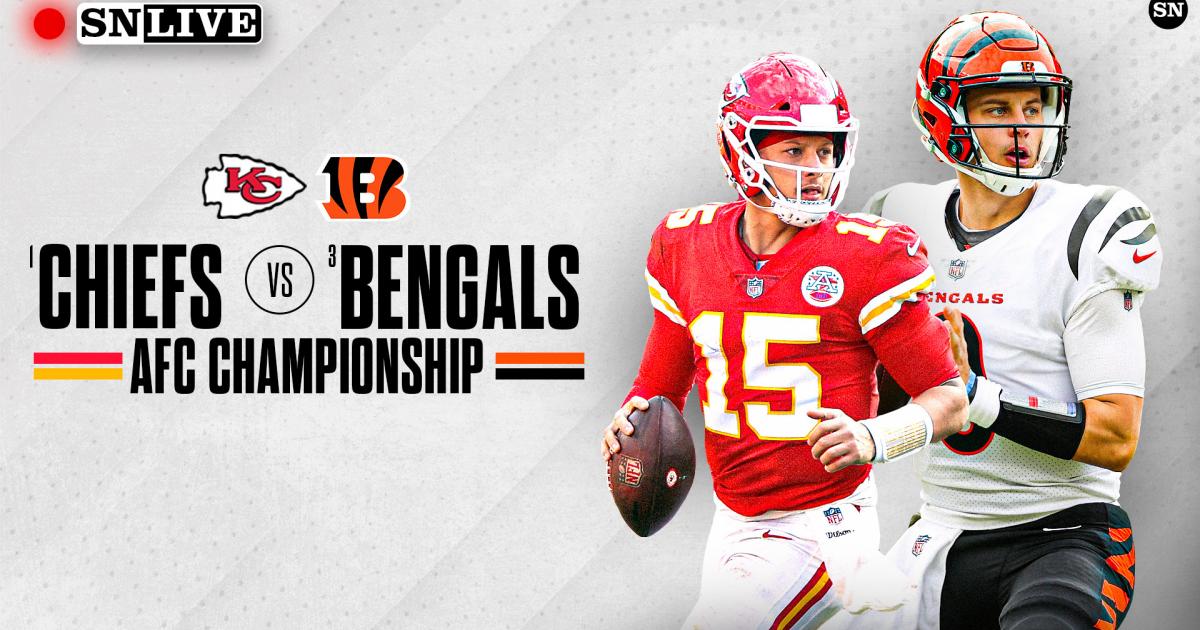 Bengals vs. Chiefs live score, updates, highlights from 2023 AFC championship game