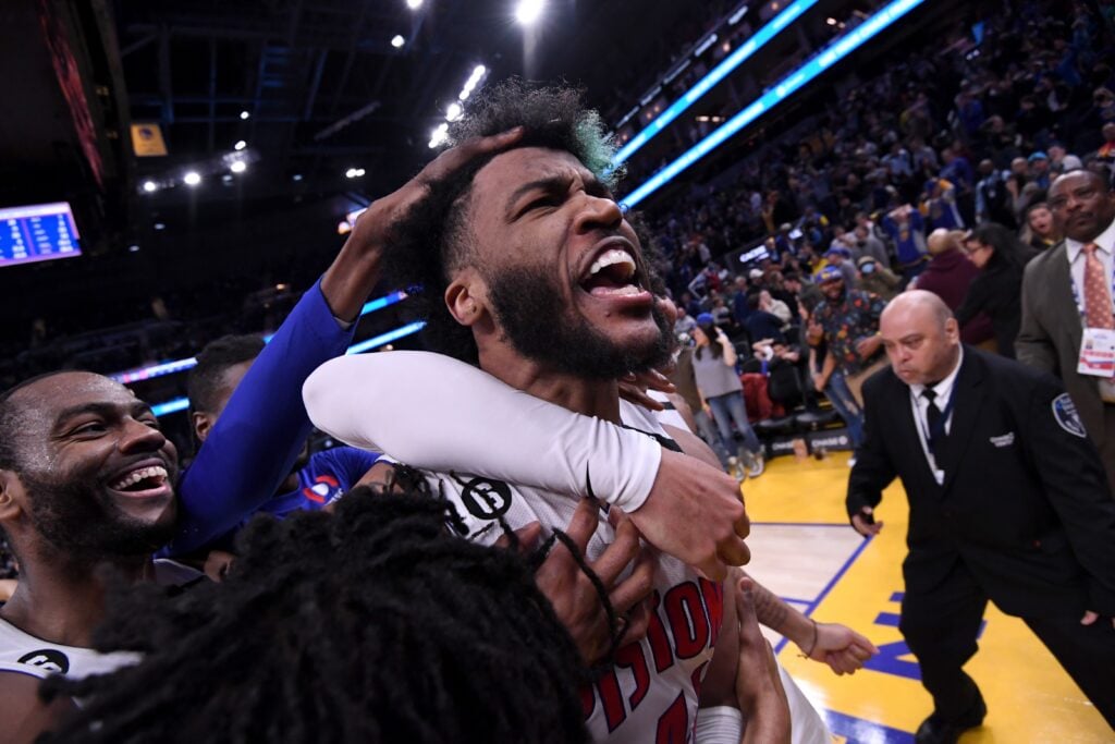 Pistons’ Sadiq Bey game winner vs. Warriors is a reminder that everything isn’t perfect