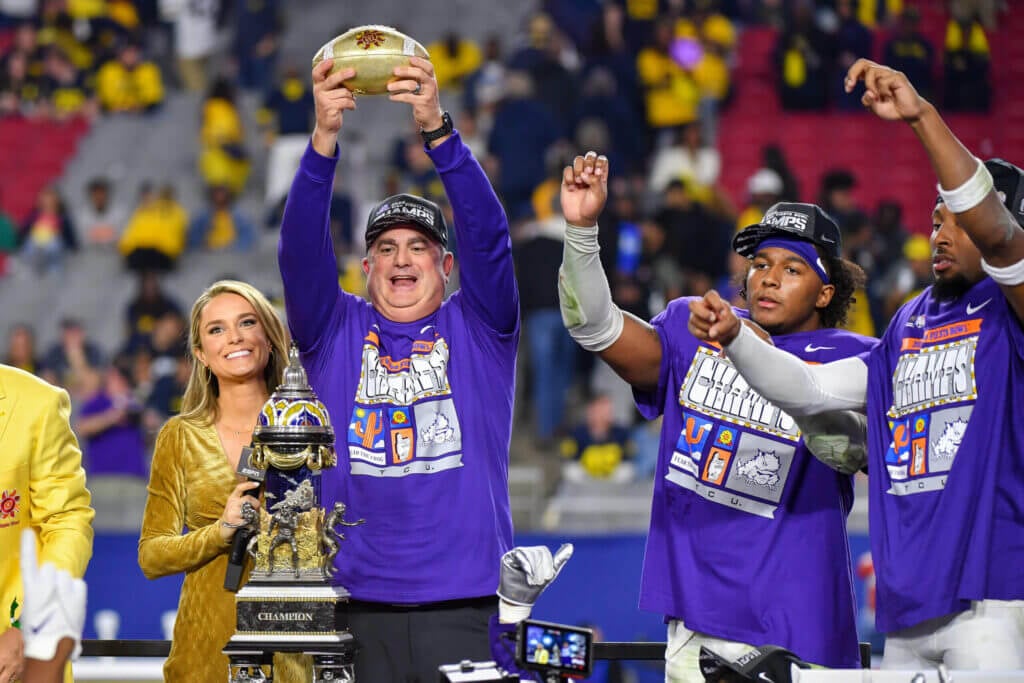 TCU blocked outside noise in their Fiesta Bowl victory.next national convention