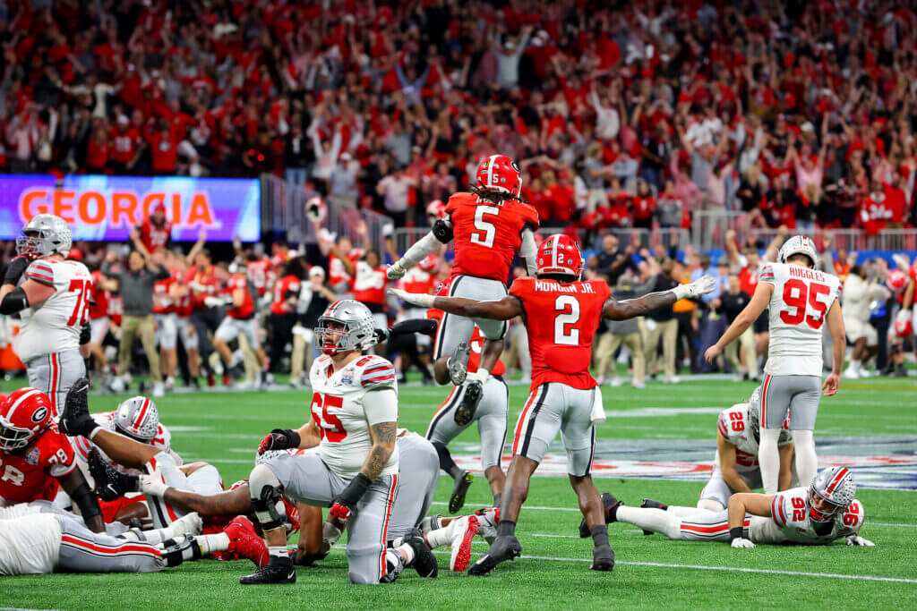 Georgia beats Ohio State to win again in College Football Playoff semifinals