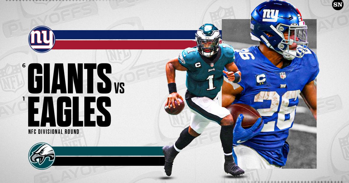 What channel is Giants vs. Eagles on today? 2023 NFL playoff game times, TV schedule