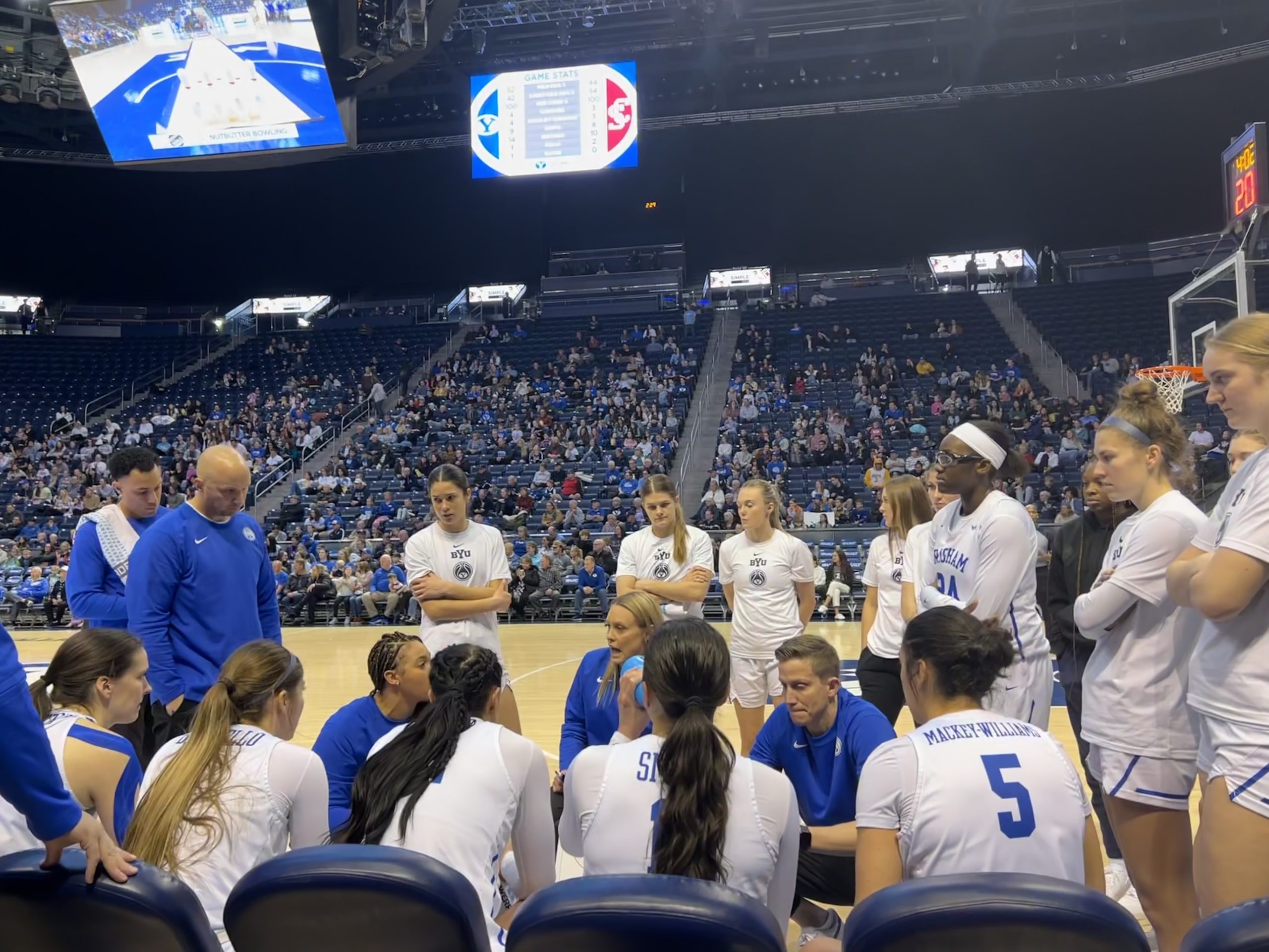 BYU Women’s Basketball loses 69-59 to Santa Clara due to 8-minute scoring deficit