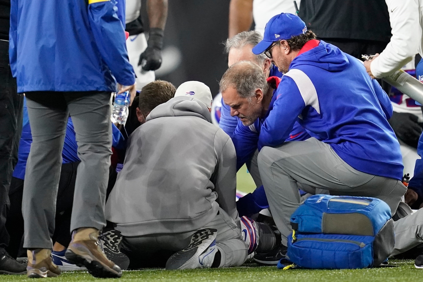 Buffalo Bills safety Dumar Hamlin undergoes temporary cardiac arrest on field