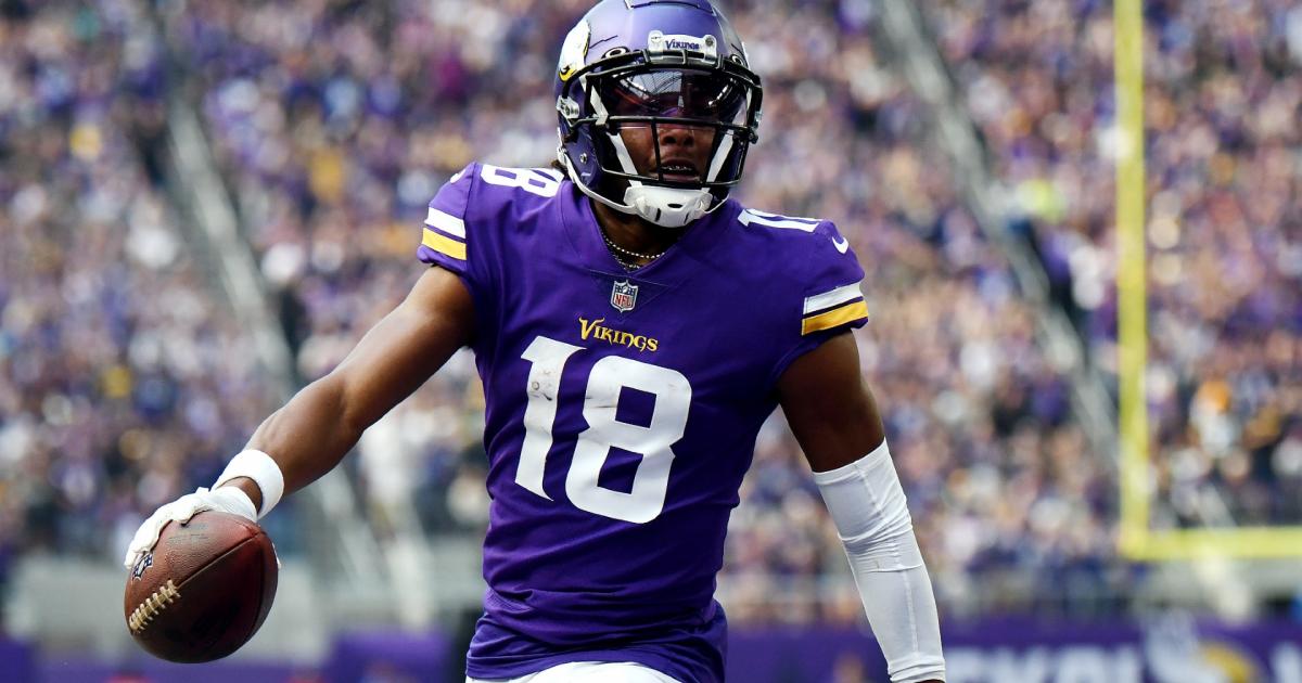 NFL receiving yards record: How Justin Jefferson passed Calvin Johnson in the Vikings’ Week 18 game against the Bears