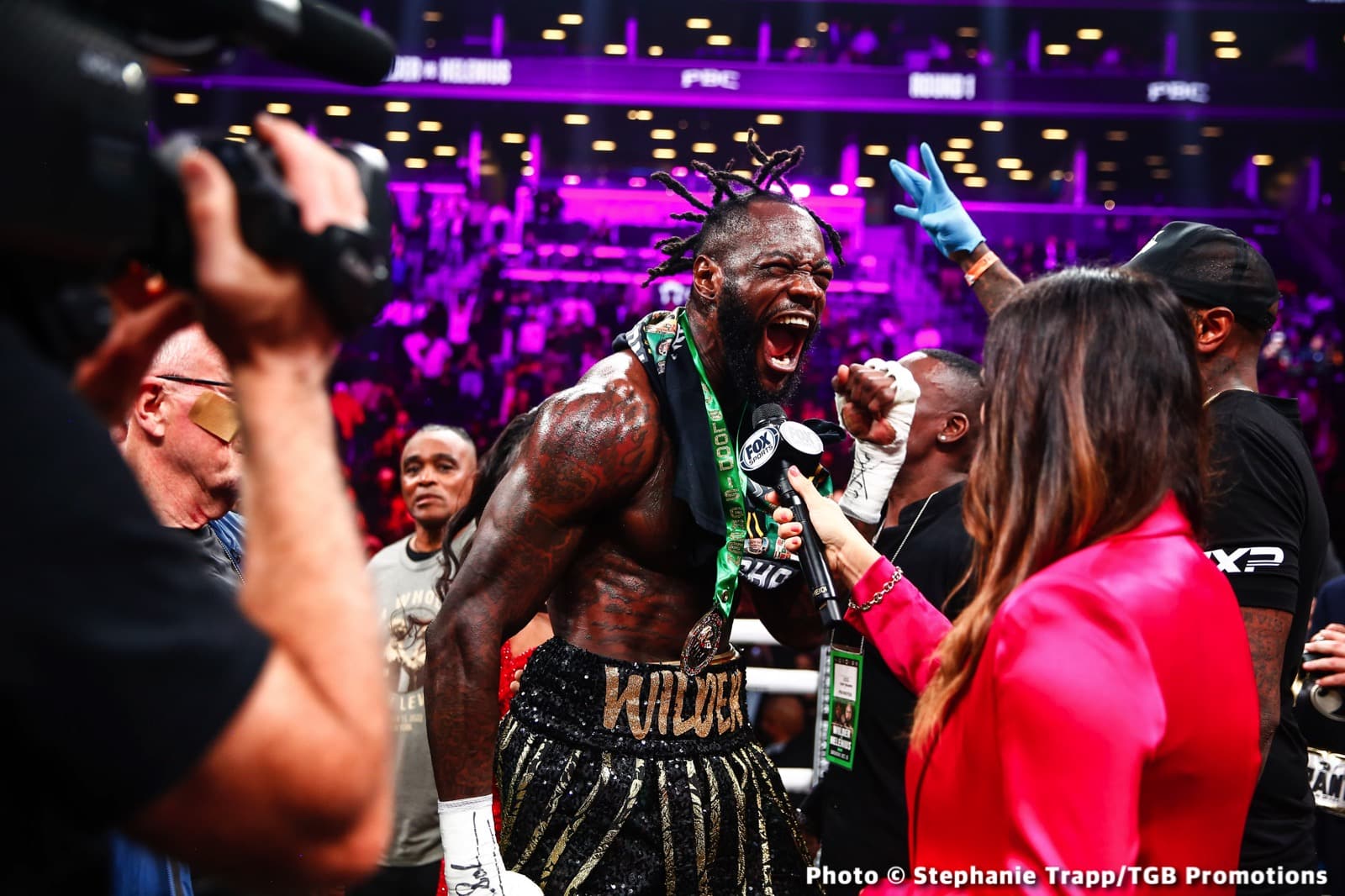 Deontay Wilder says fans want knockouts, not titles