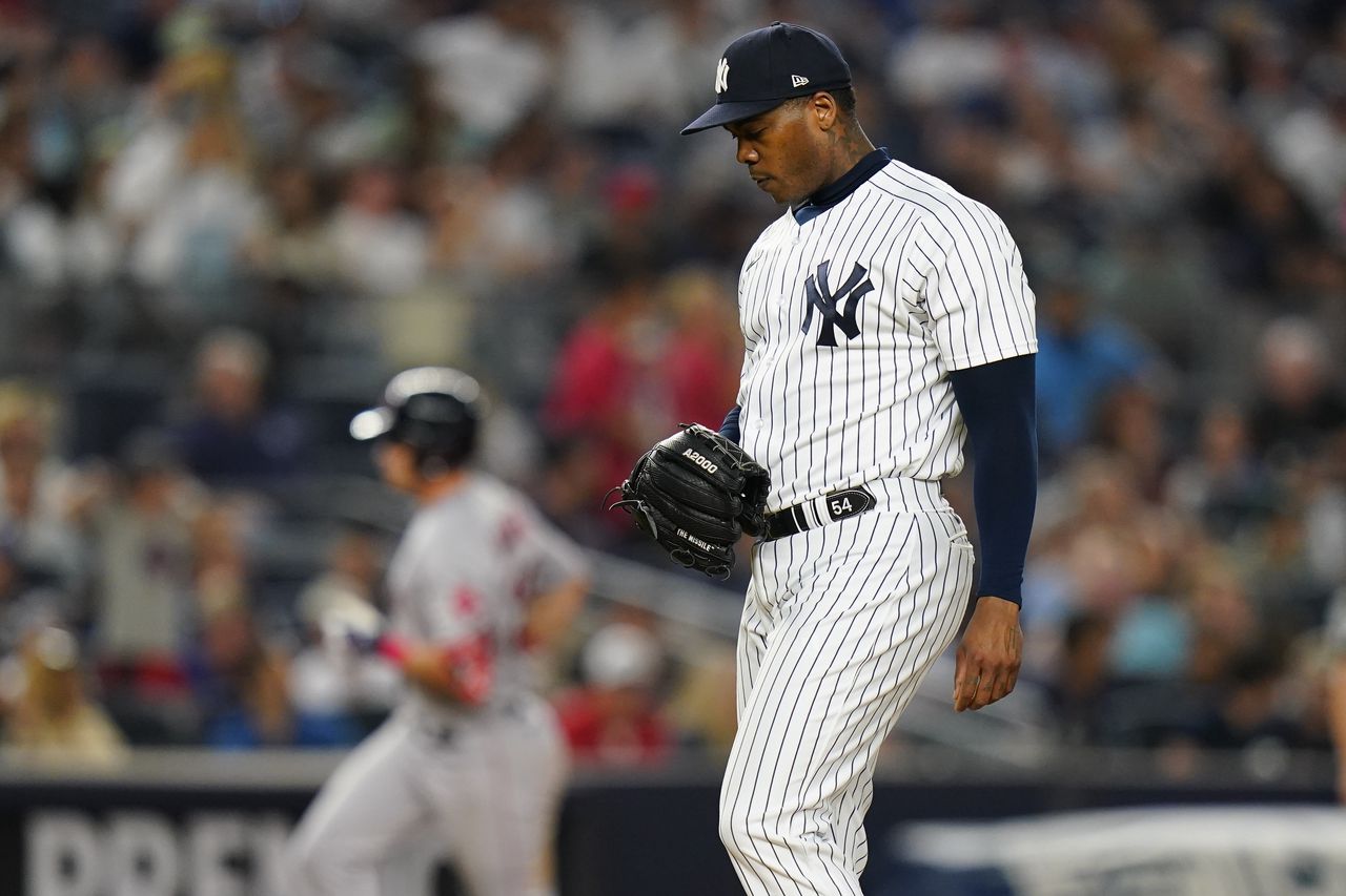 MLB beat writer debunks rumors about Yankees free-agent reliever Aroldis Chapman