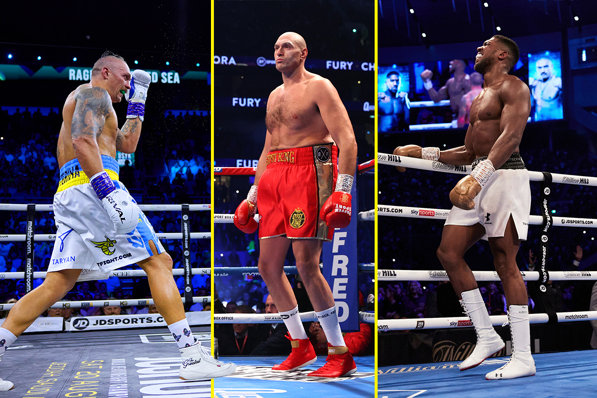 From Jake Paul to Mike Tyson to Anthony Joshua to Tyson Fury