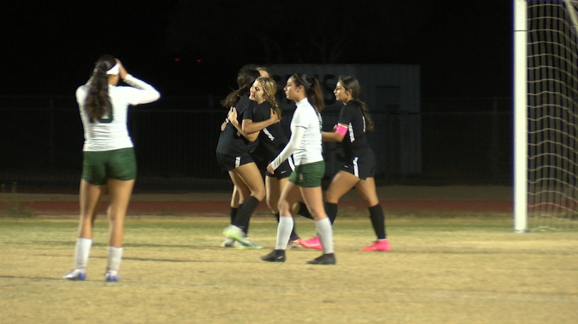 Gila Ridge Women’s Football Dominates San Luis in Senior Night