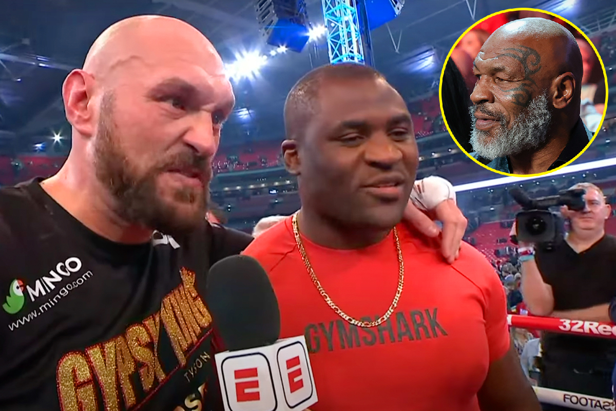 Francis Ngannou Responds to Tyson Fury’s Call for Hybrid Boxing/MMA Fight Refereeed by Mike Tyson