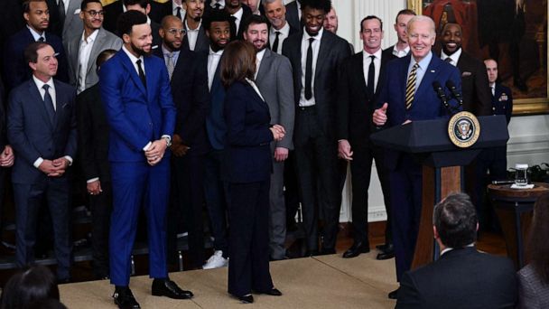 Golden State Warriors return to White House as NBA champions after avoiding Trump