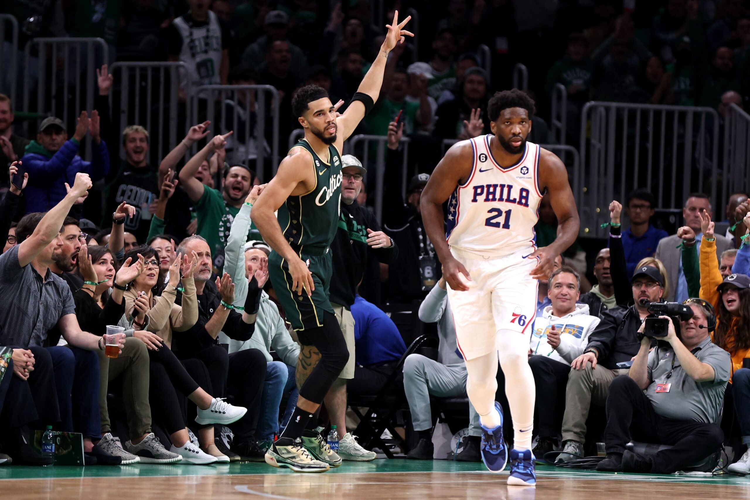 NBA writer Joel Embiid defends ‘shameless Boston media’ for mocking All-Stars