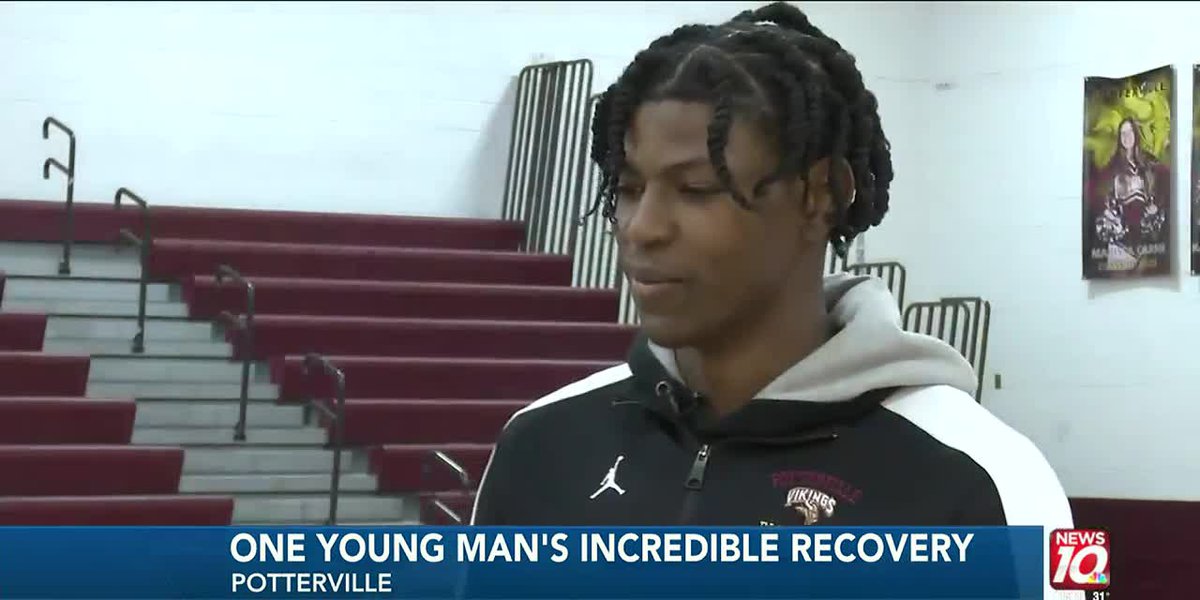 Potterville High School basketball player survives heart attack, returns to the game he loves