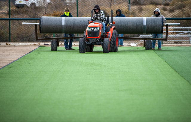 Preparatory football: long-awaited field renovations underway at the APS complex