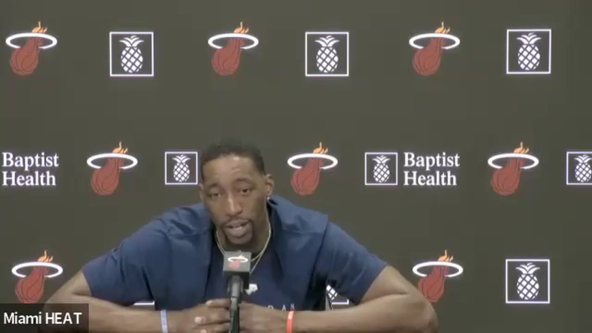 Miami Heat’s Bam Adebayo has nothing but love for Greek NBA reporter Christos Tsartas