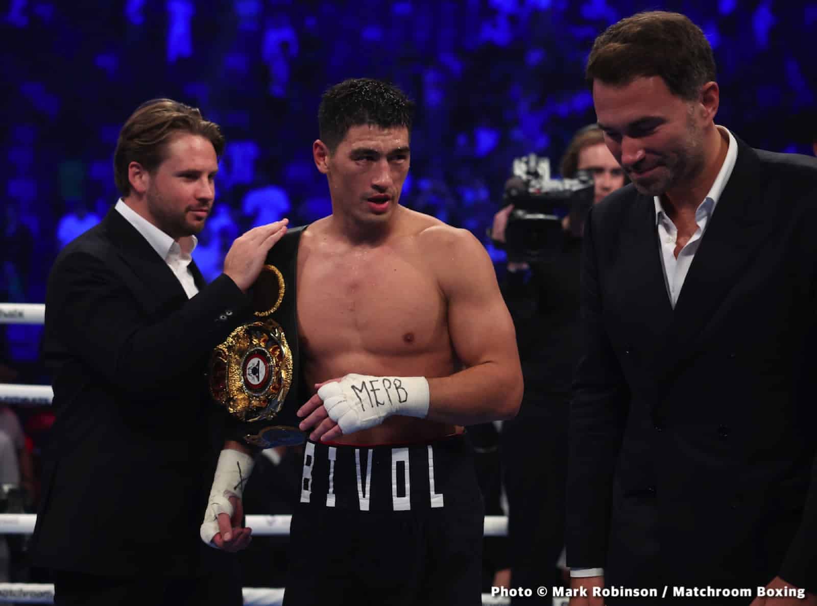 Dmitry Bivol vs.Jaime Munguia Interest Matchroom Boss