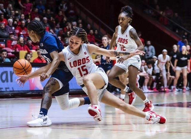 Women’s University of New Mexico basketball player ends in short skid with blisters in Nevada