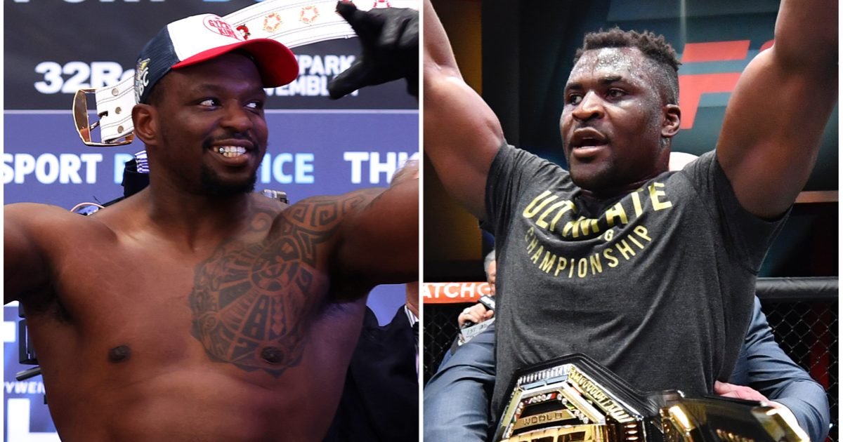 Dillian White calls out Francis Ngannou in crossover boxing match