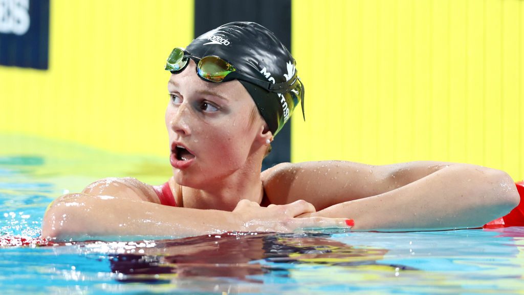 Summer McIntosh chose swimming and became Canada’s Big Splash