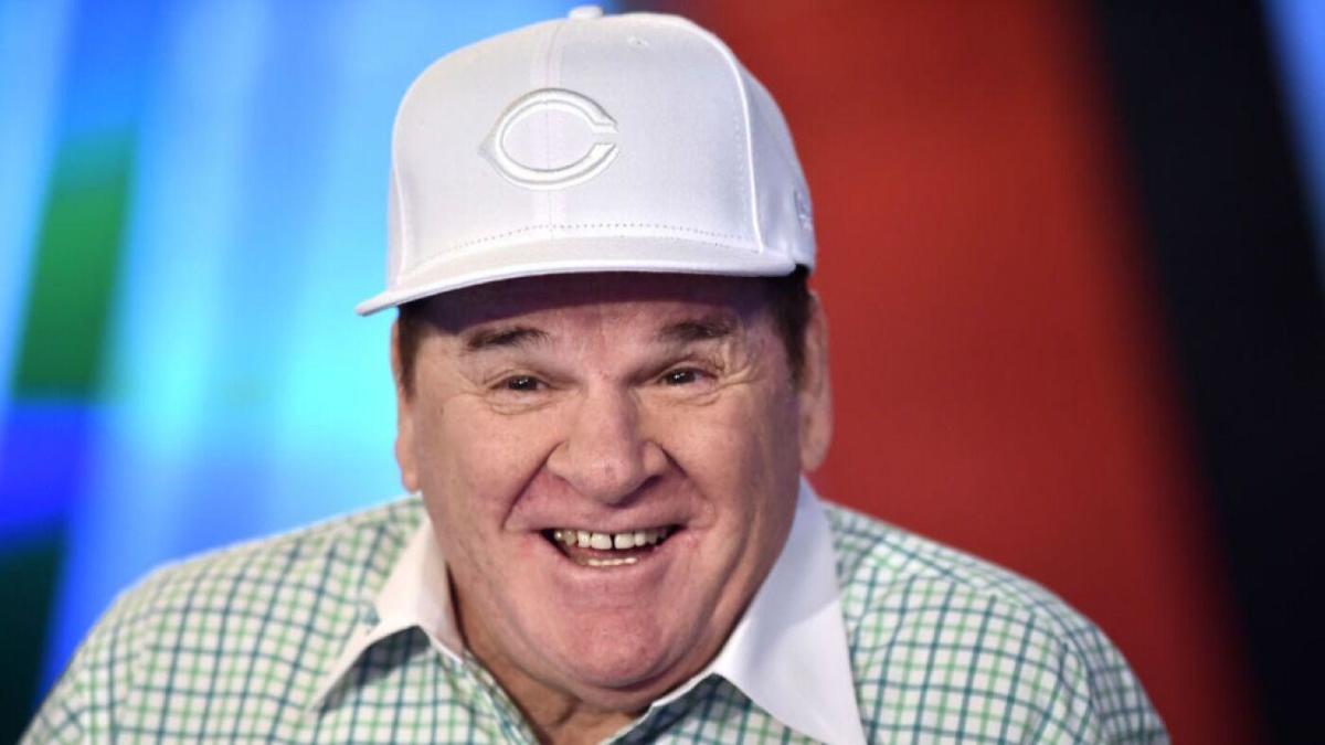 Pete Rose made Ohio’s first legal sports bet on the Reds to win the 2023 World Series.