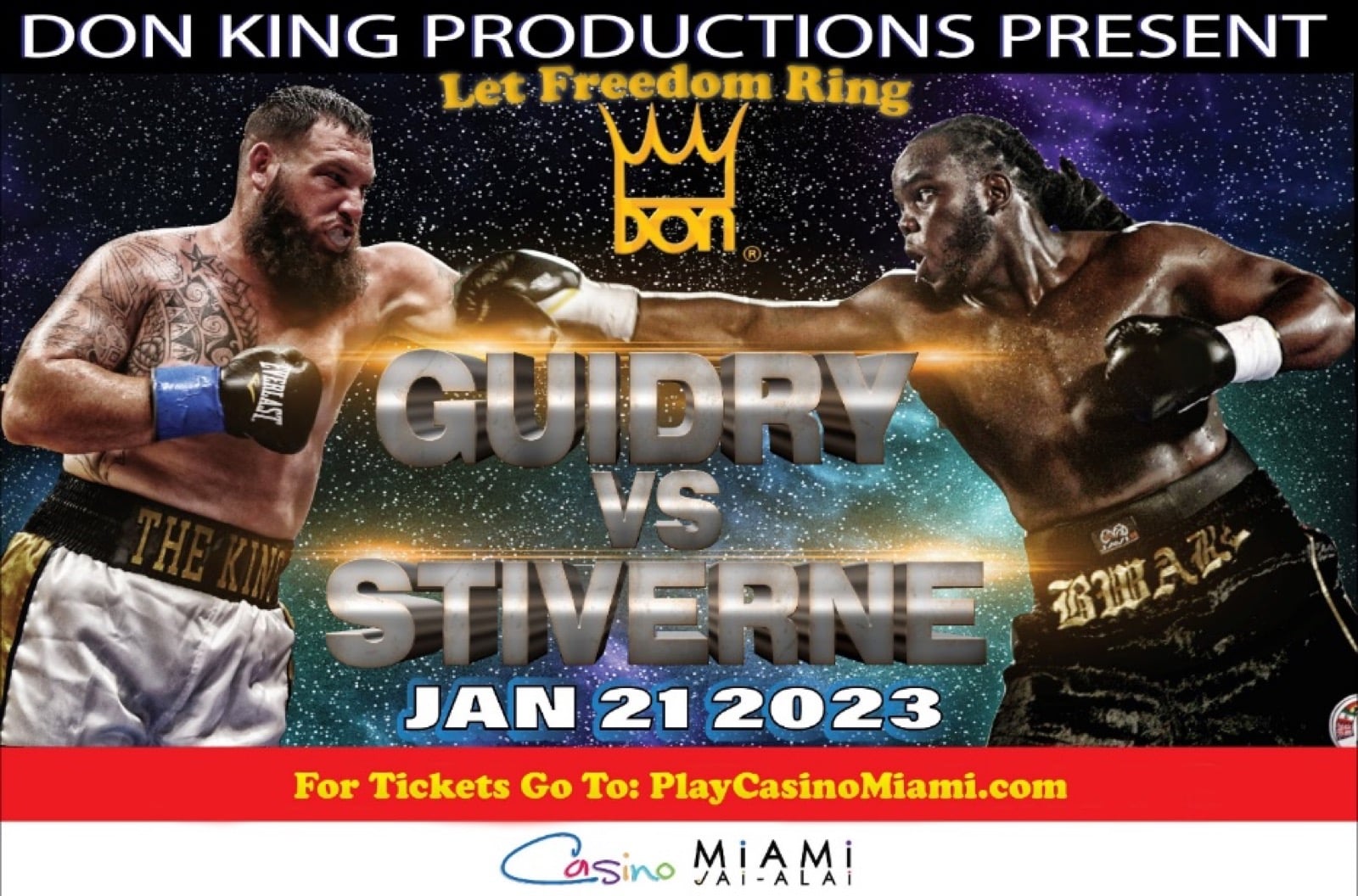 Live: Stiverne vs. Guidley FITE TV Stream on Jan. 21