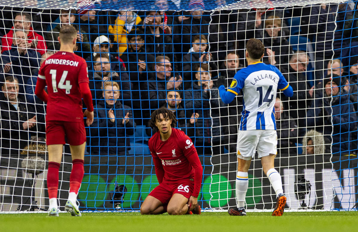 Watch: Brighton 3-0 Liverpool Highlights – Reds disappointed by Seagulls again