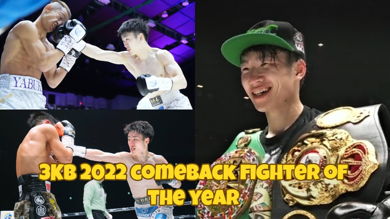 3Kings Boxing 2022 Comeback Fighter of the Year!