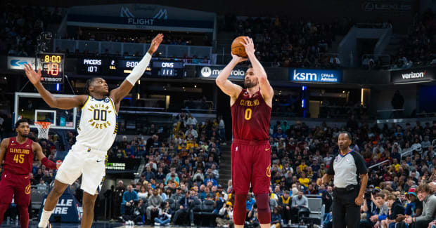 Kevin Love reaches Cavalier milestone against Bulls