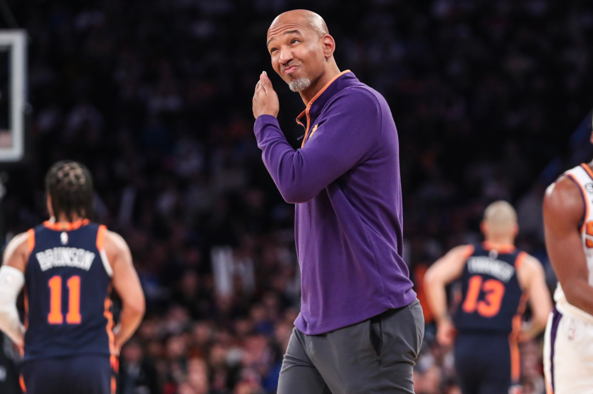 Monty Williams reacts after Phoenix Suns demote Friday Night Game to Miami Heat