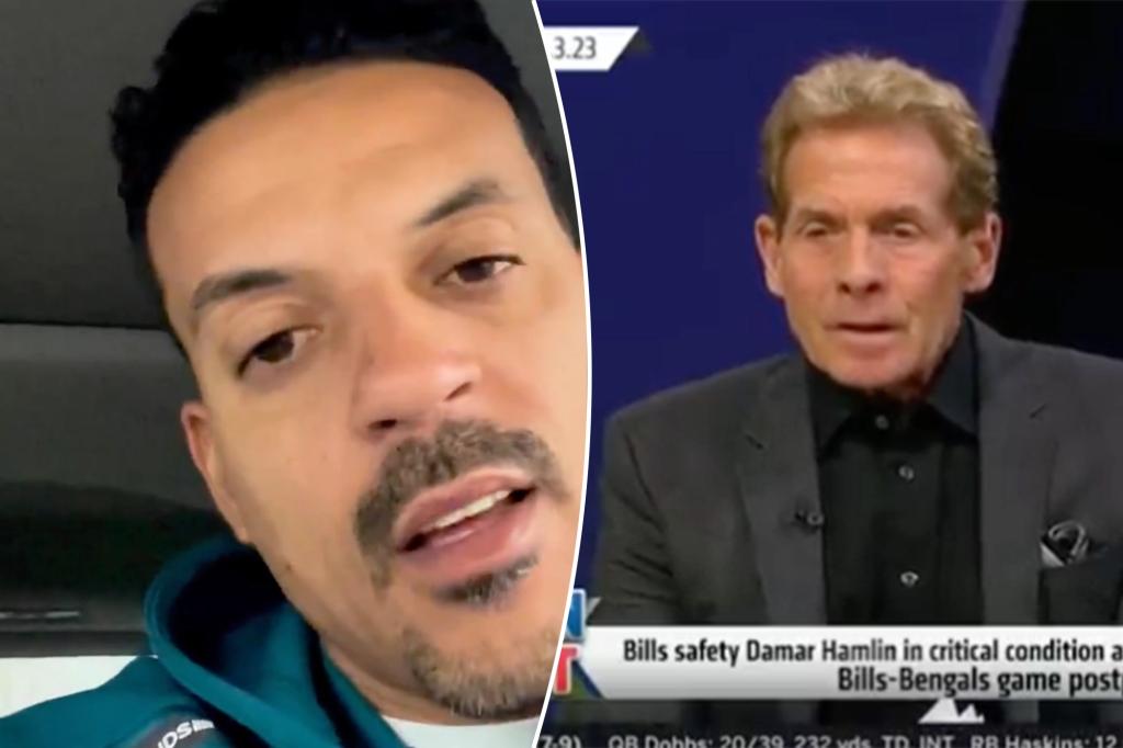 Matt Burns says NBA player stopped fighting Skip Bayless